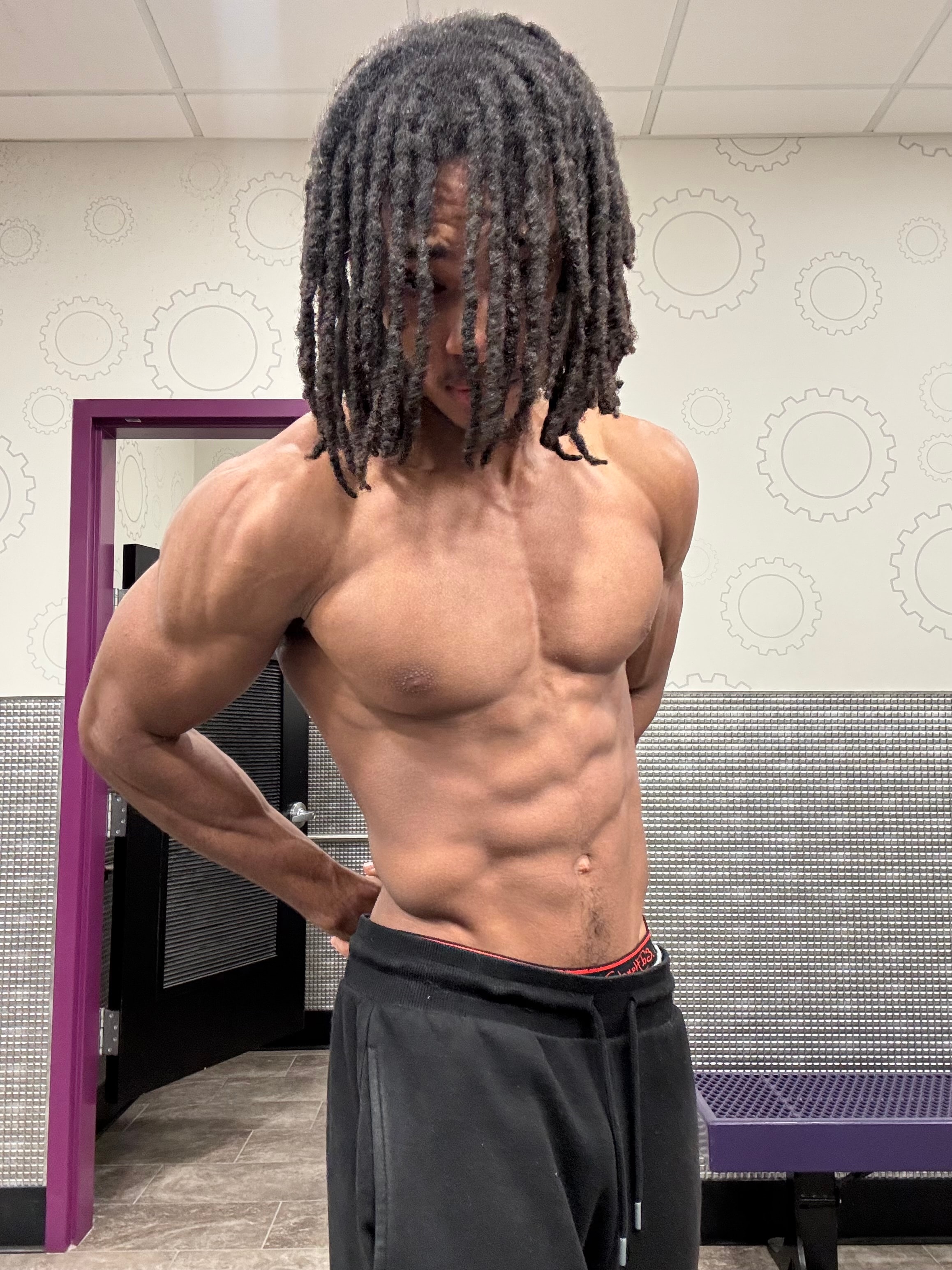 Jerome Golden — lean abs and obliques